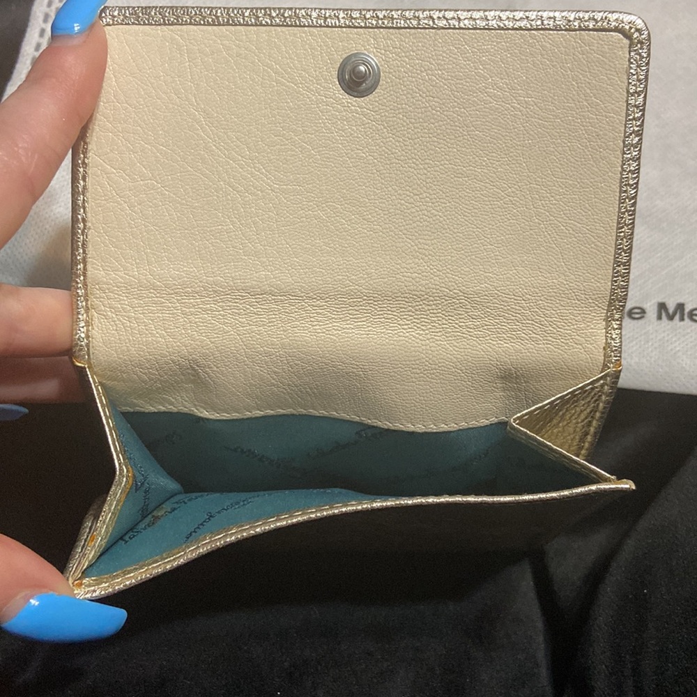 Salvatore Ferragamo wallet champagne gold - Picture 3 of 5